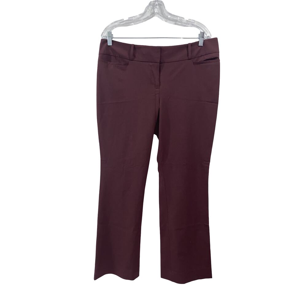 The Limited Collection Drew Fit Ankle Pants in burgundy Size 14S